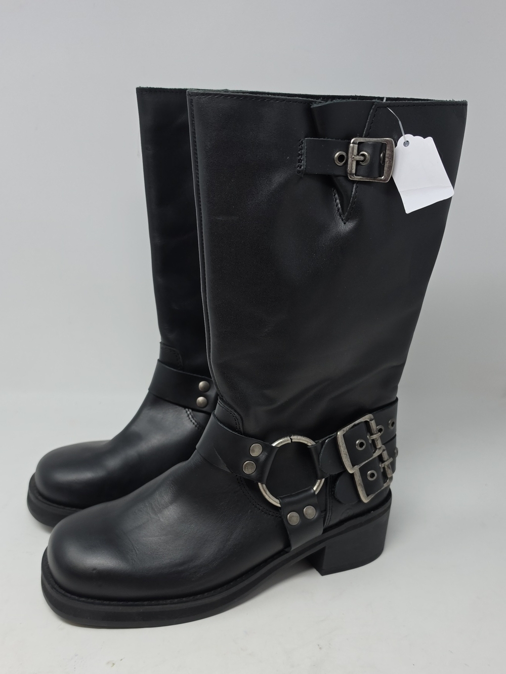 Dingo Women's Harlee Motorcycle Boots - Round Toe Size 7